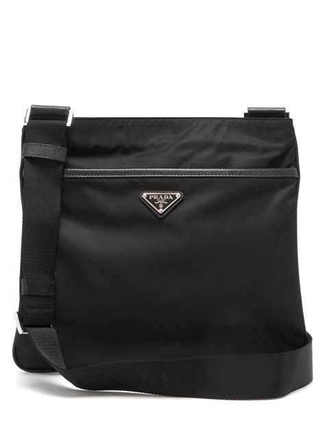 prada bag men black